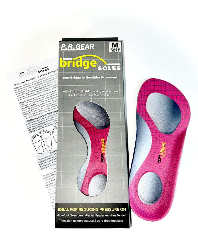 Bridge Soles - 3/4 Length Insoles with Met Pad - Image 6
