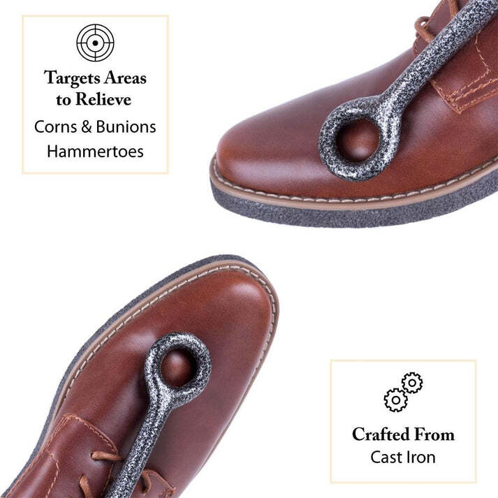 FootFitter Professional Ball and Ring Cast Iron Bunion Stretcher - Image 3