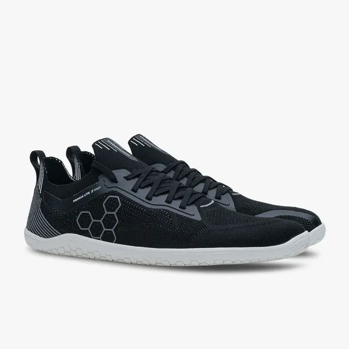Vivobarefoot Men's Primus Lite Knit - Obsidian Textile - Image 4