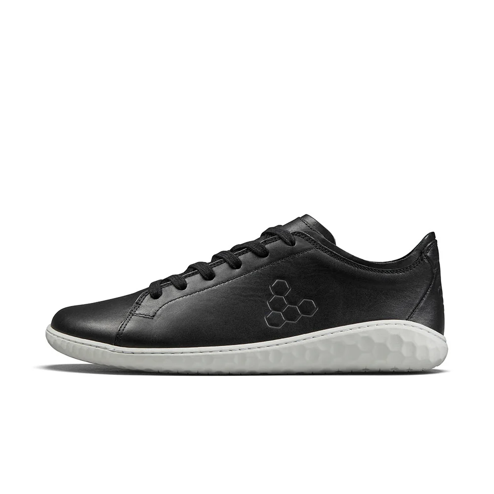 Vivobarefoot Men's Geo Court III - Obsidian Leather - Image 5